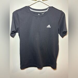 Adidas Boys Black T-Shirt